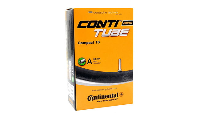 Камера 16" Continental Compact 50/62-305 AV 34 мм - фото 1