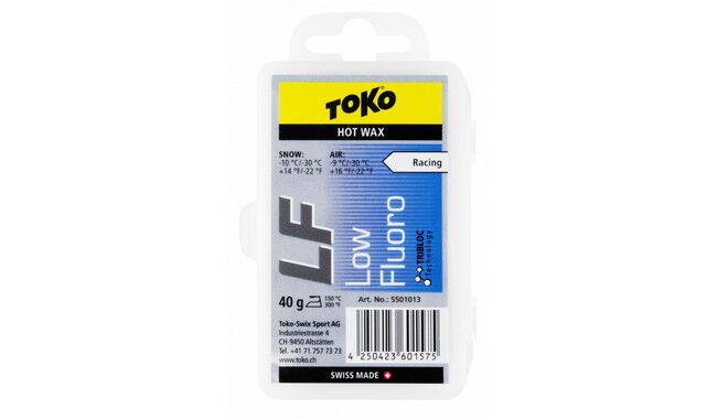 Воск Toko LF Hot Wax Blue 40 г - фото 1