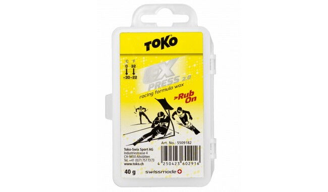 Воск Toko Express Racing Rub On 40 г - фото 1