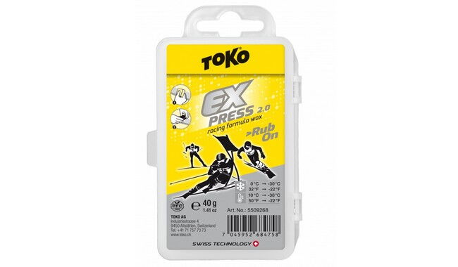 Воск Toko Express Racing Rub On 2.0 40 г - фото 1