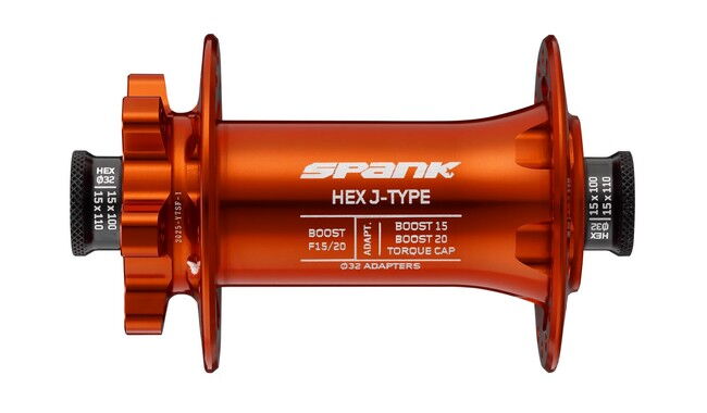 Передняя втулка Spank HEX J-Type Boost F15/20 - фото 4