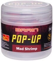 Бойли Brain Pop-Up F1 Mad Shrimp (креветка/спеції) 12mm 15g