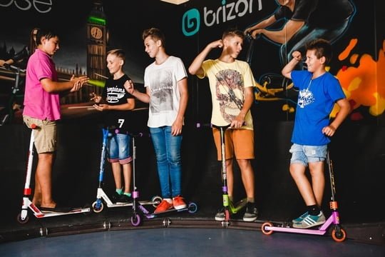 Детский самокат для экстрима Slamm Mischief Eternal - фото из описания 5