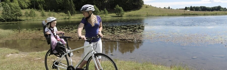 Дитяче велокрісло Hamax Zenith Frame Mounted - фото из описания 1