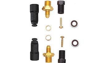 Адаптер для гідравлічних гальм, Tektro - JAGWIRE HYFLOW Quick-Fit Fittings HFA801
