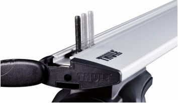 Адаптер, 24x30 мм, для 80 мм U-bolt, Thule Box T-track