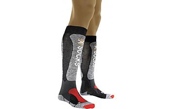 Шкарпетки для всіх видів зимового спорту, вовна мериноса, синтетика, подовжені, X-Socks
