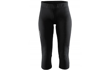 Капрі для бігу, ергономічні, світловідбивачі, жіночі, Craft Prime Capri