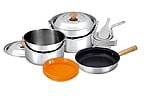 Набор посуды, нерж. сталь, 1,9 кг, 7,1 л, Kovea VKC-ST08-45 STS Cookset L - фото 1
