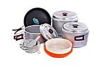 Набір посуду, алюміній, 1,9 кг, 8,8 л, на 7-8 чоловік, Kovea KSK-WY78 - фото 1