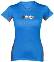 Футболка жіноча синтетична Milo Bamboo синя