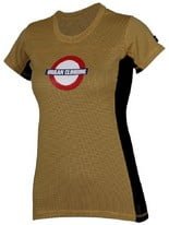 Футболка жіноча синтетична Milo Bamboo темно-жовта