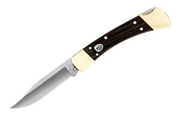 Ніж Buck Folding Hunter Auto, Замок Back Lock кнопковий
