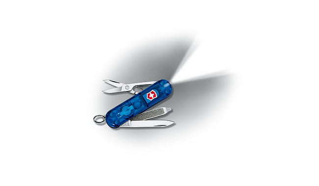 Нож, Victorinox SwissLite Sapphire, 7 функций - фото 1
