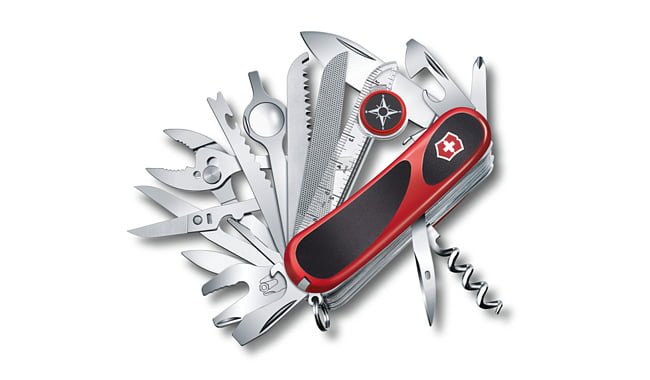 Нож, Victorinox Delemont EvoGrip s54, 32 функции - фото 1