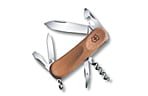 Нож, Victorinox Delemont EvoWood 10, 11 функций, фиксатор лезвия - фото 1