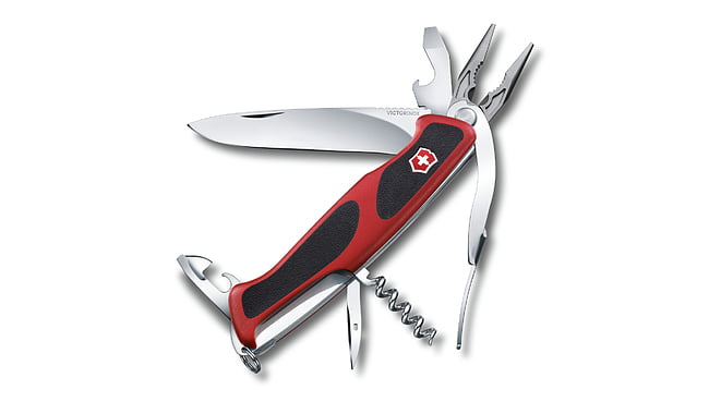 Нож, Victorinox Delemont RangerGrip 174 Handyman, 14 функций - фото 1