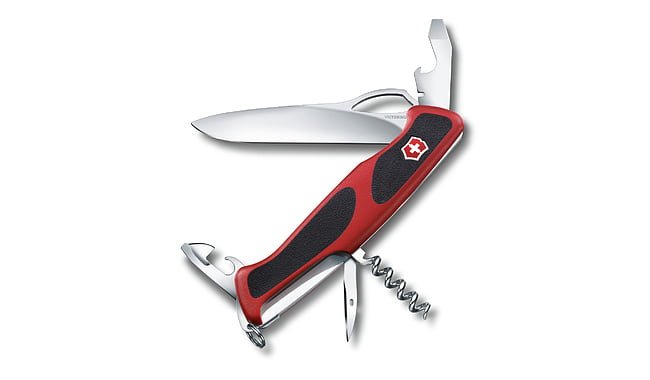 Нож, Victorinox Delemont RangerGrip 61, 11 функций - фото 1