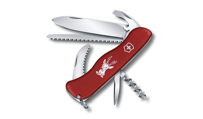 Нож, Victorinox Hunter Red Deer, 12 функций - фото 1