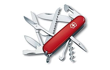 Ніж Victorinox Swiss Army Huntsman, 15 функцій, червоний