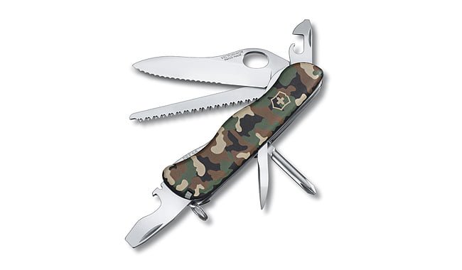 Нож, Victorinox Trailmaster, 10 функций, Серрейторный клинок - фото 1