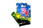 Велоперчатки PowerPlay 5473 Peppa Pig - фото 1