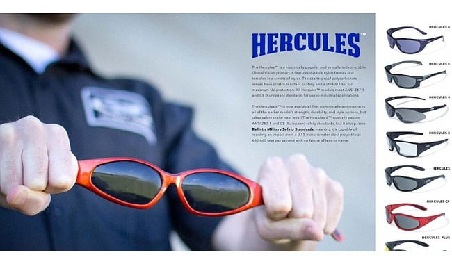 Очки Global Vision Hercules-6 Сlear - дополнительное фото 6