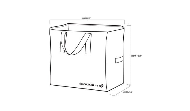 Сумка на багажник Blackburn Local Grocery Pannier 16 л - дополнительное фото 1