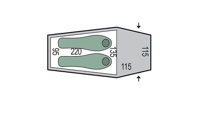 Намет Pinguin Summit 2 - дополнительное фото 1