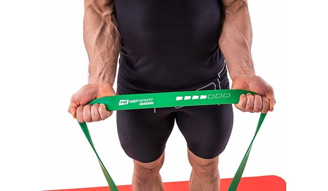 Резина для тренировок Hop-Sport 23-57 кг - дополнительное фото 4