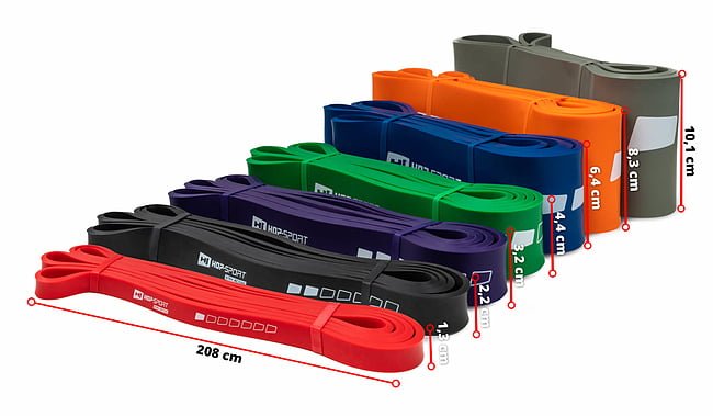 Стрічка опору Hop-Sport HS-L013RR - дополнительное фото 9