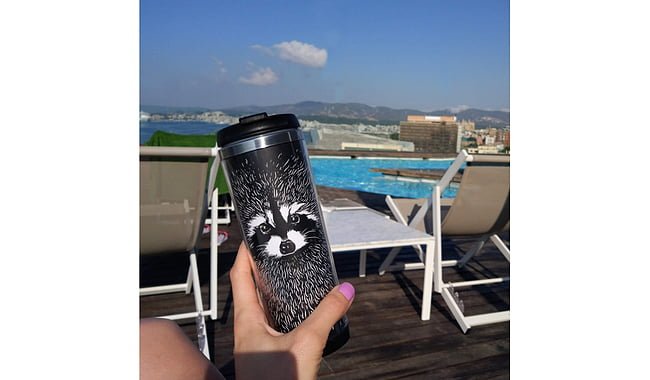 Термокружка ZIZ Єнот - дополнительное фото 1