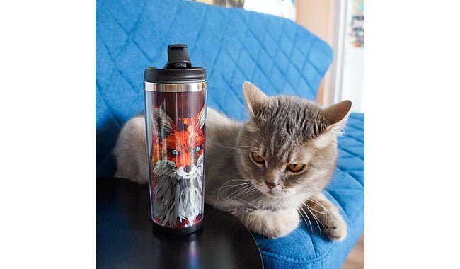 Термокружка ZIZ Лис - дополнительное фото 1