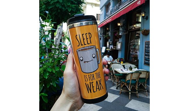 Термокружка ZIZ Сон для слабаків - дополнительное фото 1