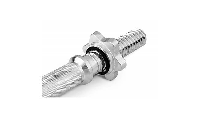 Гриф гантельний Hop-Sport 40см (30мм) - дополнительное фото 2