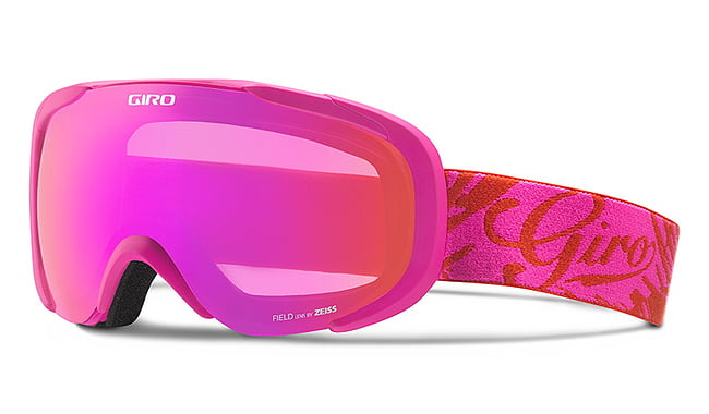 Горнолыжная маска Giro Field Amber Pink - фото 1