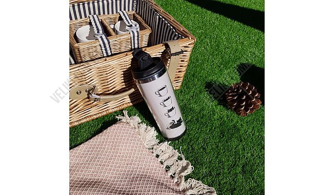 Термокружка ZIZ Котик в чашці - дополнительное фото 1