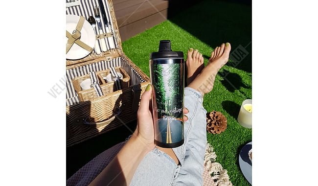 Термокружка ZIZ Начало приключений - дополнительное фото 1