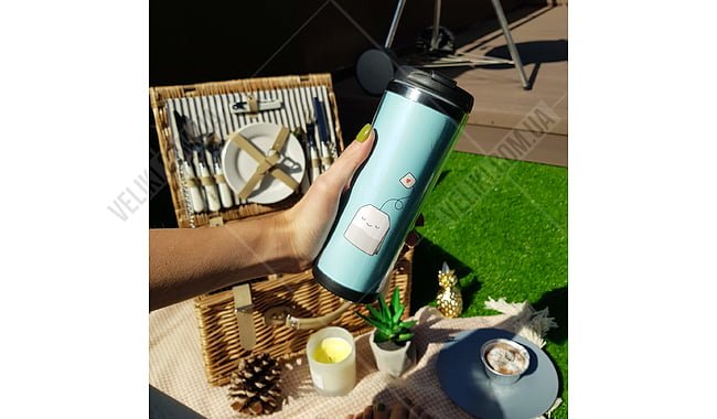 Термокружка ZIZ Чайок - дополнительное фото 1