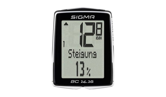 Велокомпьютер Sigma Sport BC 14.16 - фото 1