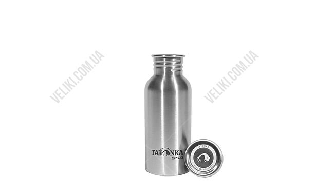 Фляга Tatonka Steel Bottle Premium 0,5 L - дополнительное фото 1