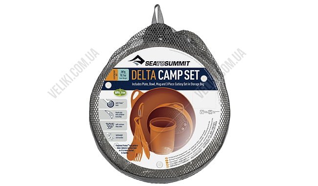 Набір посуду Sea to Summit Delta Camp Set - дополнительное фото 3