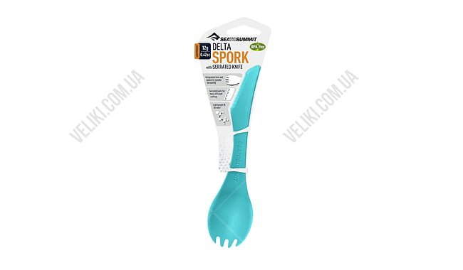 Ложка-вилка-ніж Sea to Summit Delta Spork - дополнительное фото 2