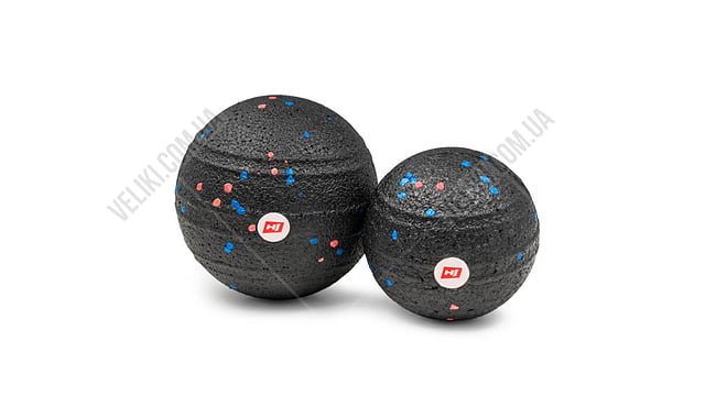 Масажний м'яч Hop-Sport 100 мм HS-P100MB - дополнительное фото 1