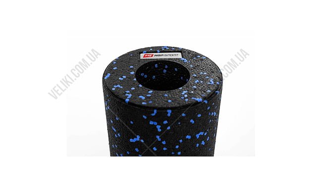 Ролер масажер Hop-Sport 33 см гладкий - дополнительное фото 2