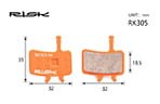 Тормозные колодки RISK RK305-S - фото 1
