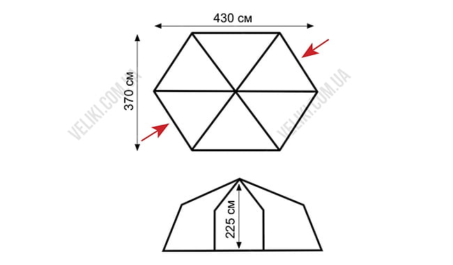 Намет Tramp Mosquito TLT-033.04 - дополнительное фото 2