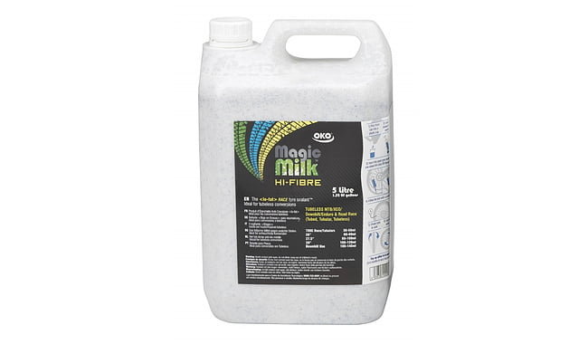 Герметик OKO Magik Milk Hi-fiber Race 5 л зі шприцем - фото 1