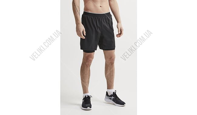 Шорты Craft Charge 2-in-1 M - дополнительное фото 1
