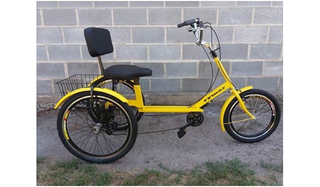 Велосипед Rymar Атлет с корзинкой - дополнительное фото 1